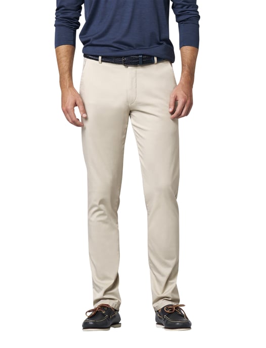 katoenen broek Meyer New York beige - Image 1