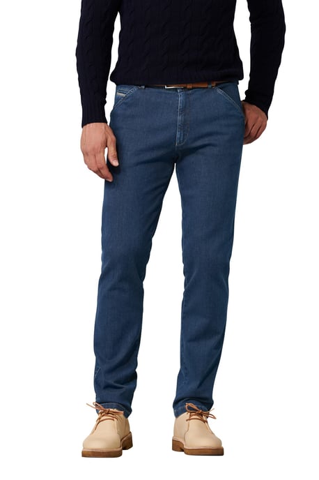Meyer chicago perfect fit katoenen jeans blauw - Image 1