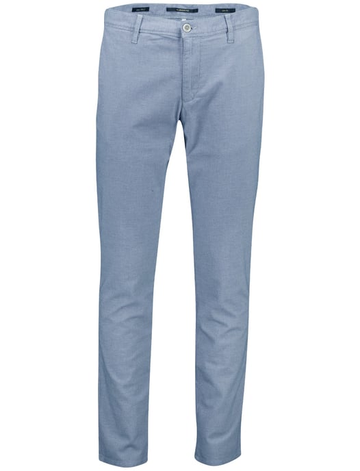Pantalon Alberto Slim Fit blauw katoen - Image 1