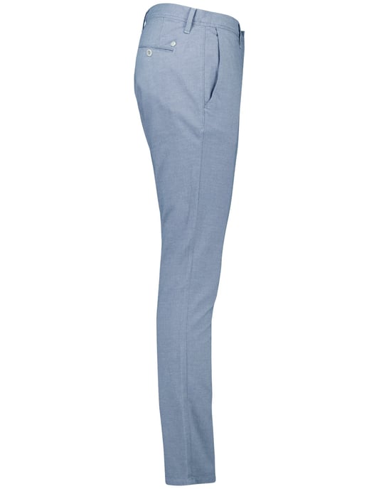 Pantalon Alberto Slim Fit blauw katoen - Image 3