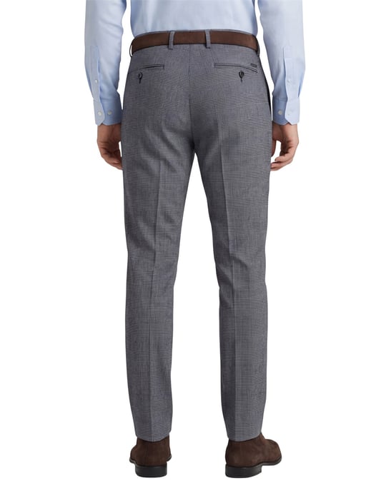Gardeur broek chino blauw geruit Savage - Image 2