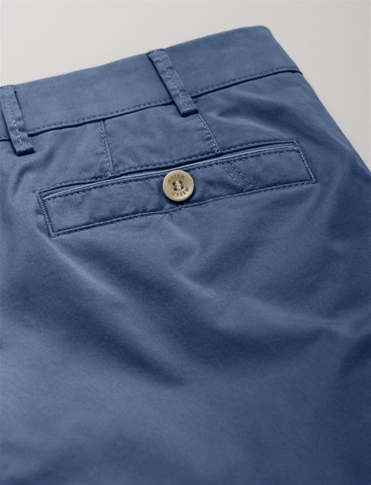 katoenen broek Meyer New York blauw - Image 3