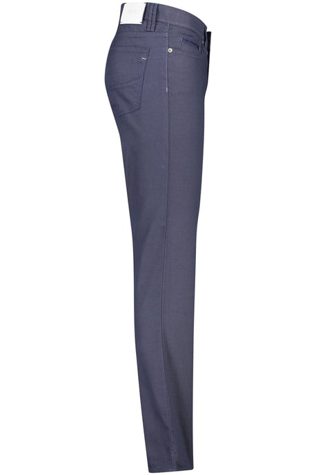 Brax katoenen broek blauw effen katoen - Image 3