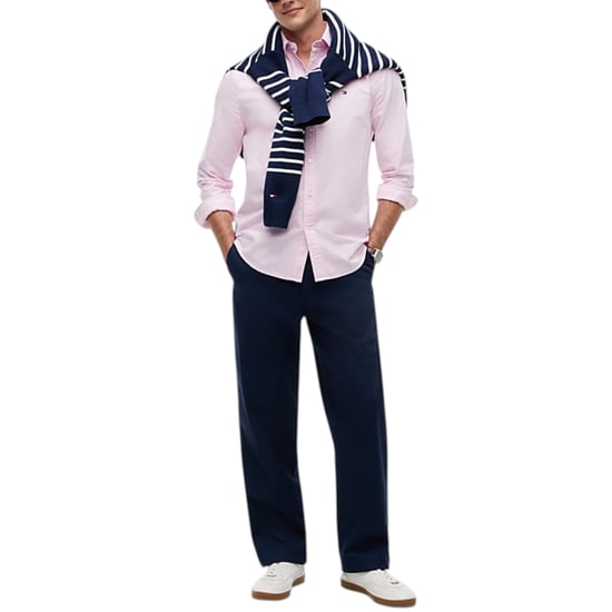 TOMMY HILFIGER Mens Shirts Regular Fit Oxford Long Sleeve Casual Cotton Formal - Image 3