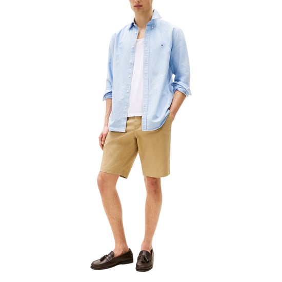TOMMY HILFIGER Mens Shirts Regular Fit Oxford Long Sleeve Casual Cotton Formal - Image 2