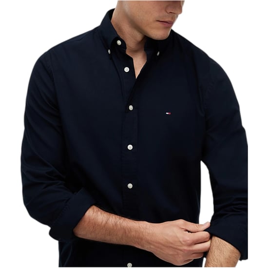 TOMMY HILFIGER Mens Shirts Regular Fit Oxford Long Sleeve Casual Cotton Formal - Image 4