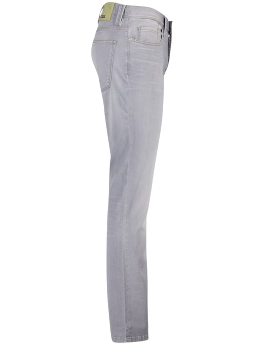 Alberto 5-pocket broek grijs slim fit - Image 3