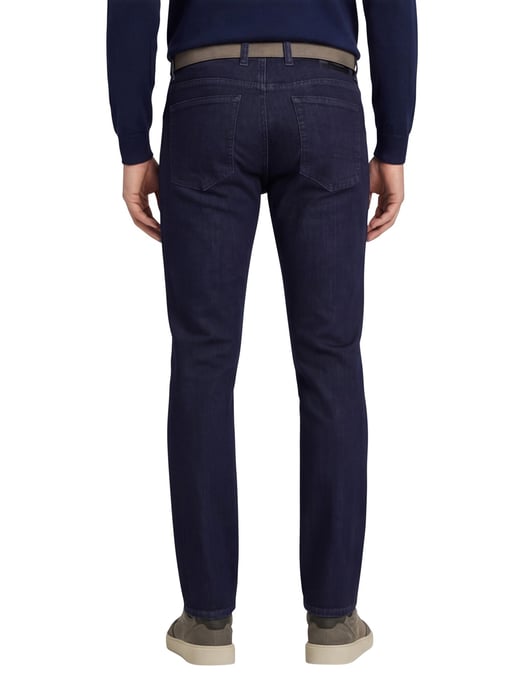 Alberto 5-pocket jeans effen navy - Image 2