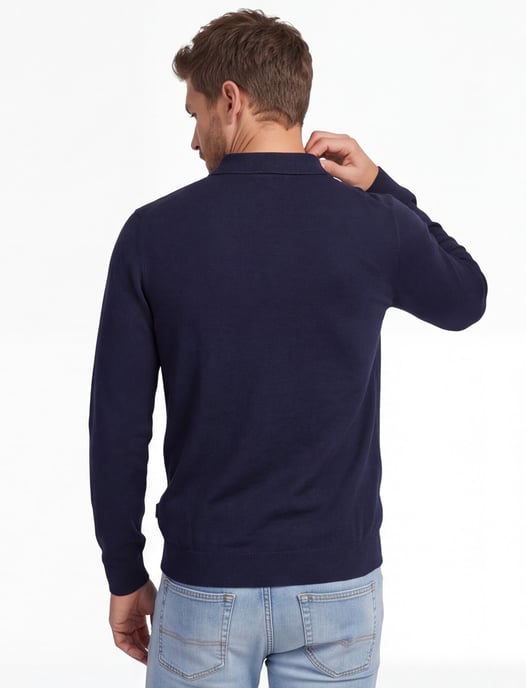 Poloshirt Cavallaro donkerblauw - Image 2