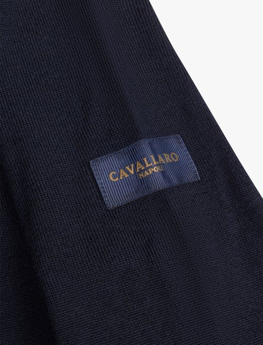 Poloshirt Cavallaro donkerblauw - Image 4