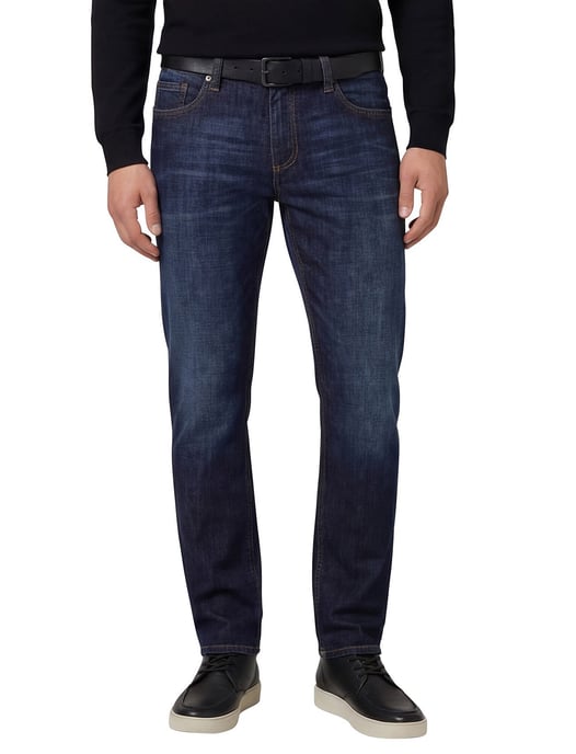 Donkerblauw 5-p jeans Alberto - Image 1