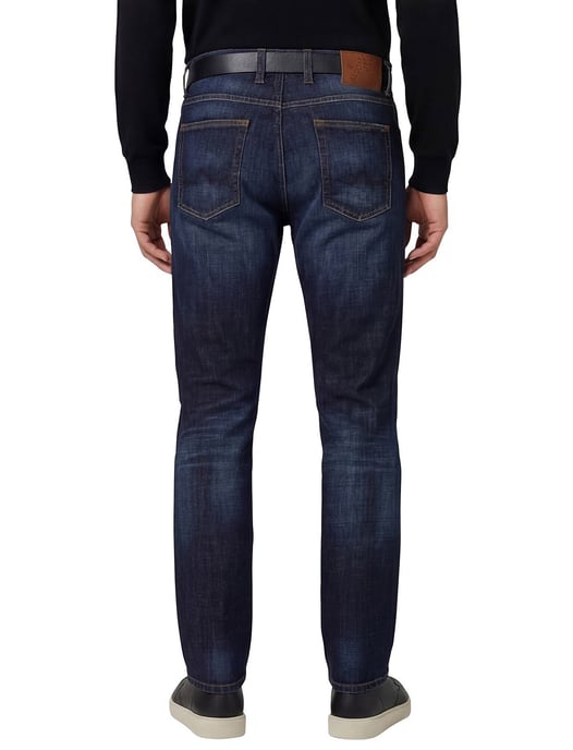 Donkerblauw 5-p jeans Alberto - Image 2