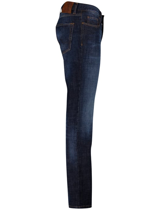 Donkerblauw 5-p jeans Alberto - Image 3