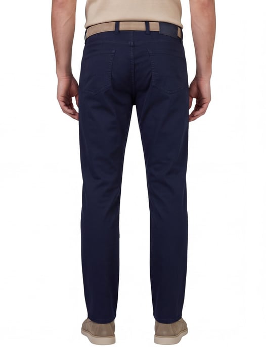Broek Barmas Dean donkerblauw 5-pocket - Image 2