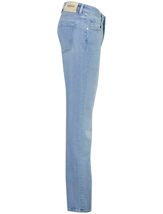 Blauwe jeans Barmas Dean 5 pocket zonder omslag katoen - Image 3