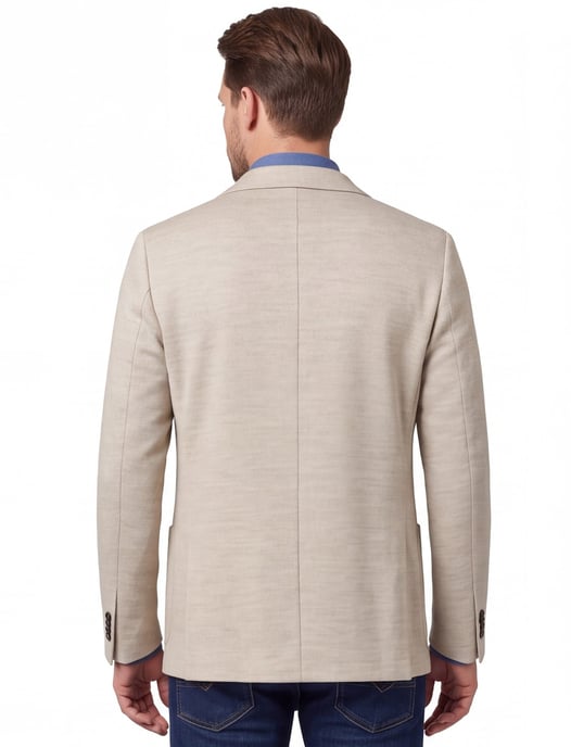 slim fit colbert Roy Robson beige - Image 2