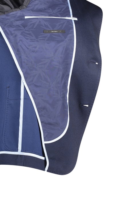 Roy Robson colbert normale fit donkerblauw geruit - Image 3