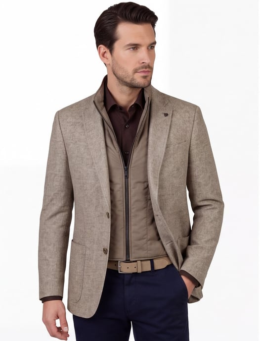 Roy Robson colbert regular fit beige - Image 1