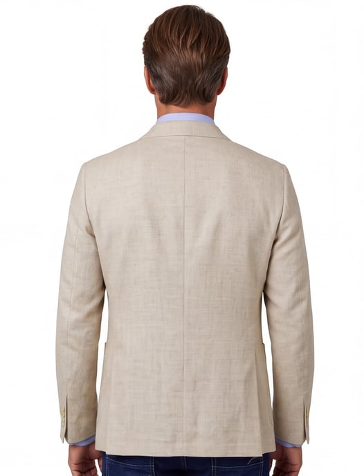 colbert Carl Gross Fabian effen beige normale fit - Image 2