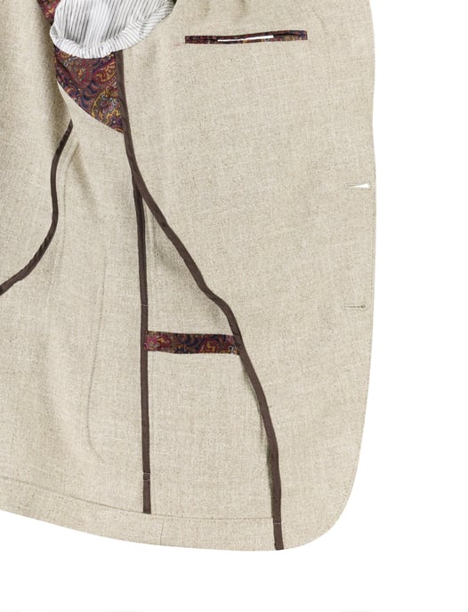 colbert Carl Gross Fabian effen beige normale fit - Image 4