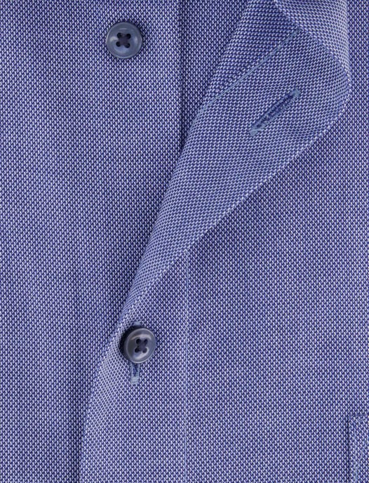 overhemd Olymp Comfort Fit blauw strijkvrij katoen - Image 4
