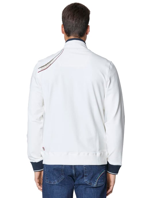 Aeronautica Militare vest ecru regular fit katoen - Image 2