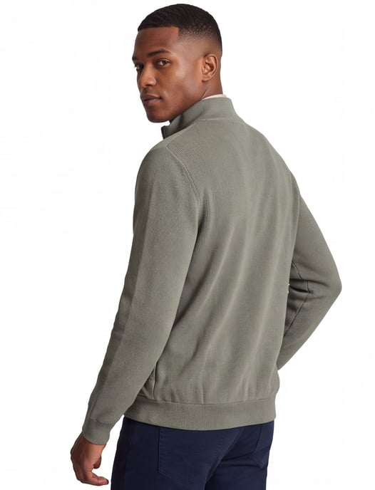 Vest Baileys outdoor groen normale fit met rits en zakken - Image 2