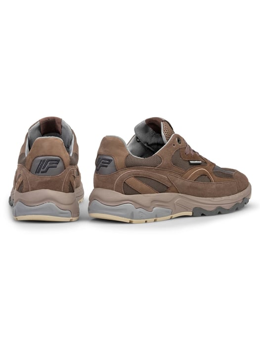 Sneakers Floris van Bommel bruin leer - Image 4