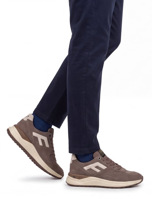 Sneakers Floris van Bommel beige suede - Image 2