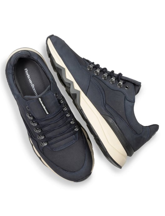 Sneakers Floris van Bommel donkerblauw leer - Image 3
