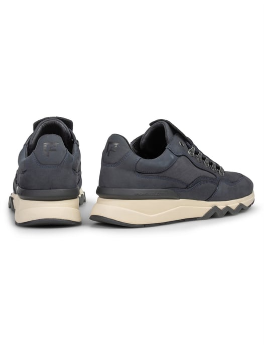 Sneakers Floris van Bommel donkerblauw leer - Image 4