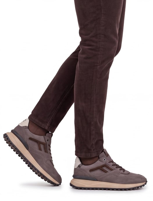 Schoenen Floris van Bommel Noppi grijs suede - Image 2