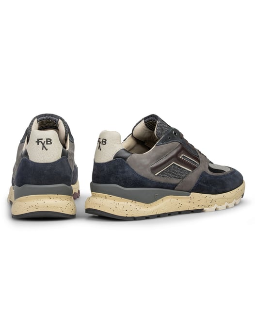 Sneakers Floris van Bommel donkerblauw suede - Image 4