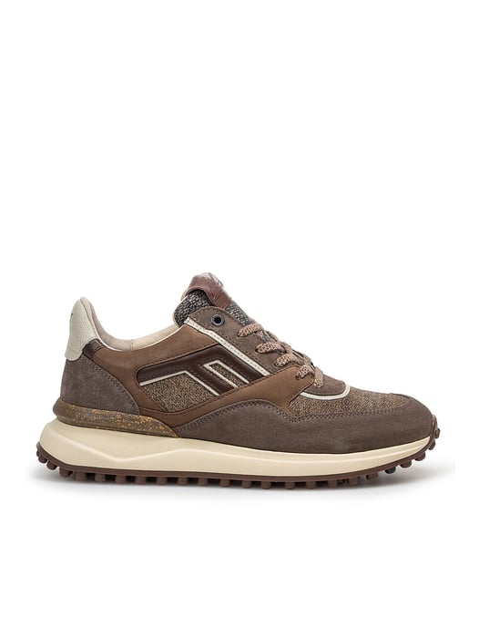 Sneakers Floris van Bommel Noppi bruin suede - Image 1