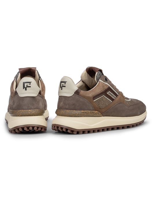 Sneakers Floris van Bommel Noppi bruin suede - Image 3