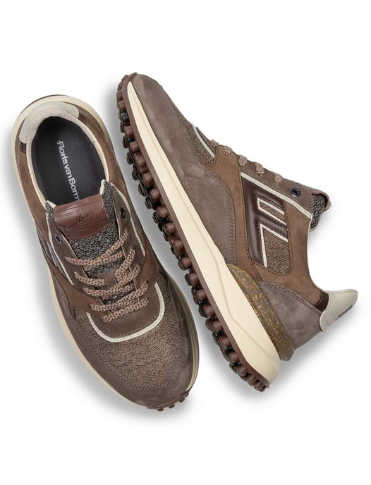Sneakers Floris van Bommel Noppi bruin suede - Image 4