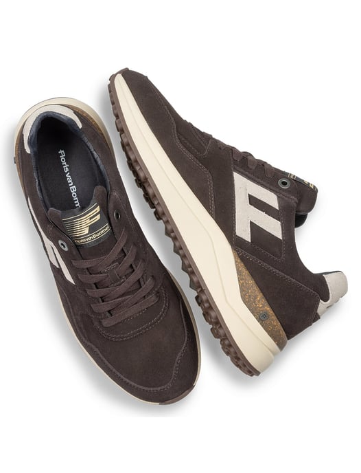 Sneakers Floris van Bommel bruin suede - Image 4