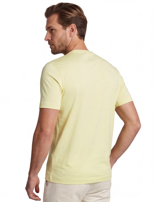 Desoto t-shirt geel 100% katoen ronde hals - Image 2
