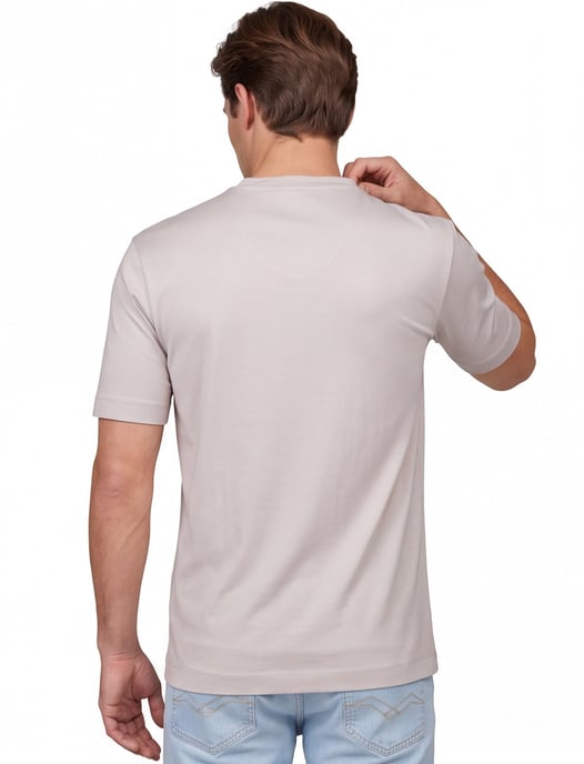 Desoto Luxury Two Ply t-shirt grijs effen - Image 2