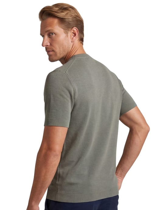 Grijs T-shirt ronde hals Gentiluomo viscose - Image 2