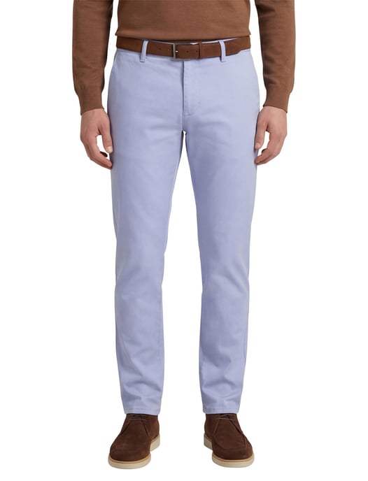 Alberto Rob slim fit pantalon lichtblauw katoen chino - Image 1