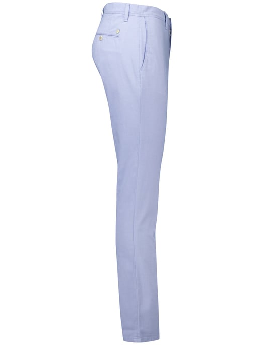 Alberto Rob slim fit pantalon lichtblauw katoen chino - Image 3