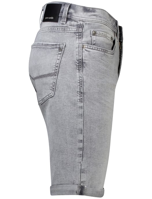 bermuda Pierre Cardin Regular Fit grijs denim katoen - Image 3