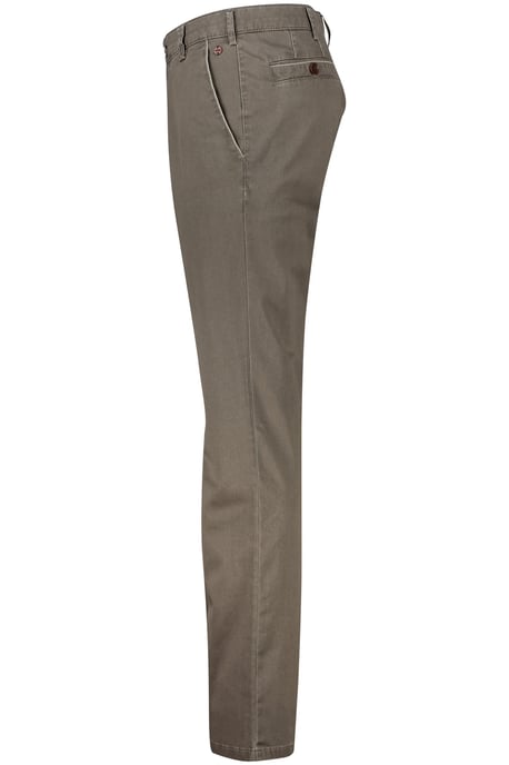 Katoenen Meyer pantalon perfect fit New York bruin katoen - Image 3