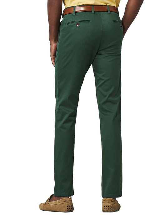 katoenen broek Meyer Bonn groen - Image 2