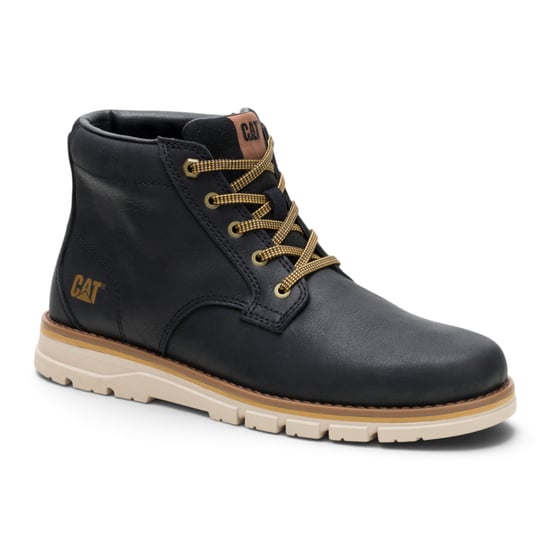 Caterpillar (CAT) Men's Water-Resistant Leather Ankle Boots - Estimate Chukka - Image 3