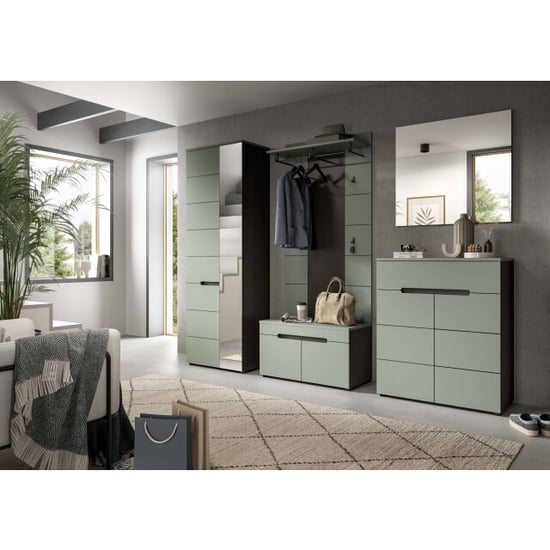 Furnilux Paneel voor de hal orde in uw garderobe compact design 80x141x29 cm - Image 2