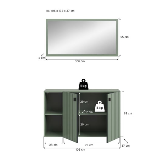 Furnilux Modulaire garderobekast op wielen ruimtebesparende opbergoplossing - Image 5