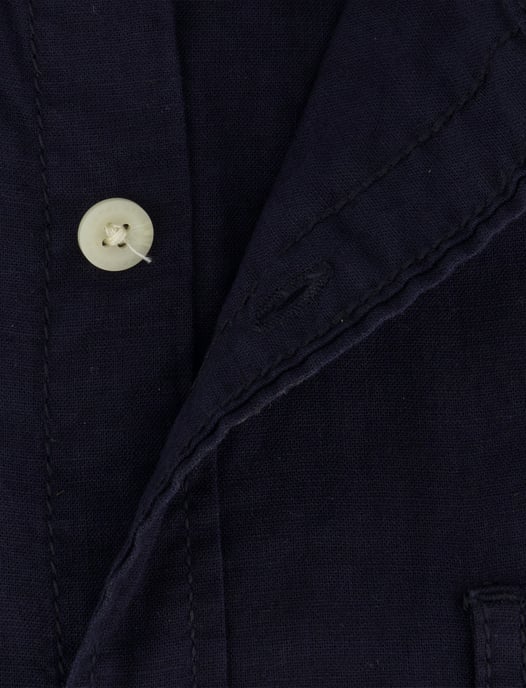 Camel Active overhemd donkerblauw wijde fit linnen - Image 4