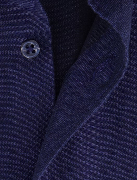 Eterna overhemd donkerblauwe modern fit effen - Image 4